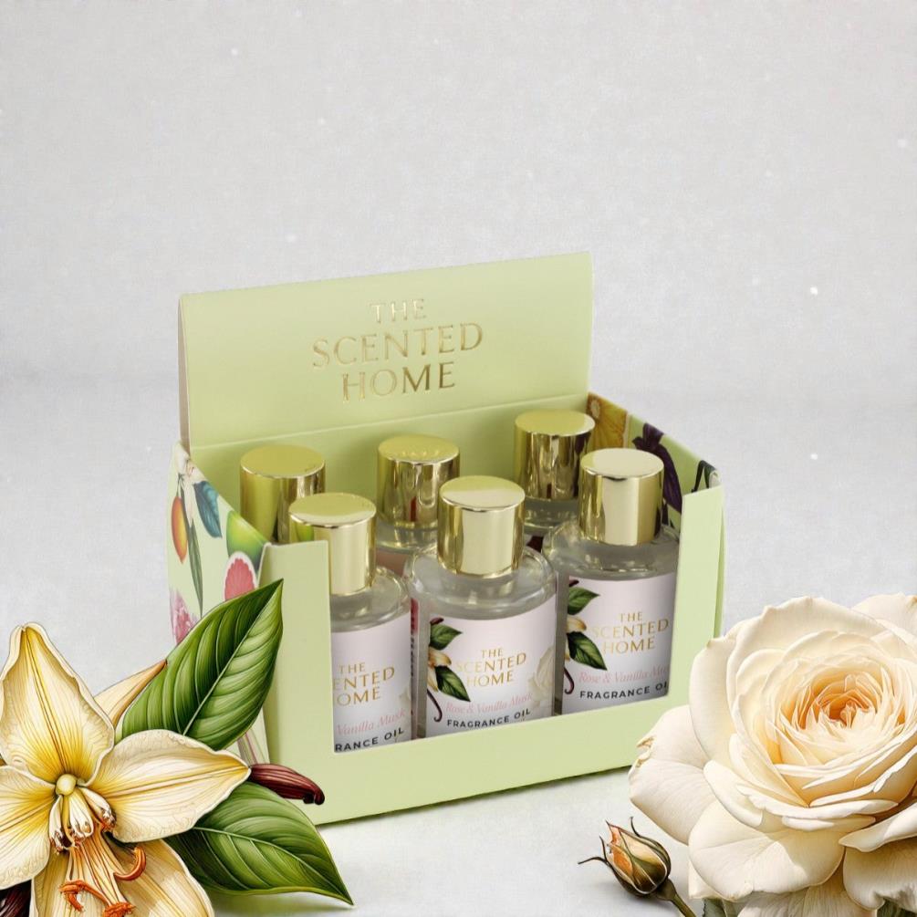 Ashleigh & Burwood Rose & Vanilla Musk Fragrance Oil 10ml Extra Image 1